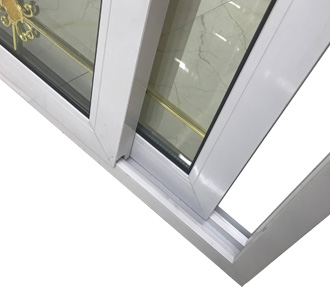 double glazed aluminum sliding window