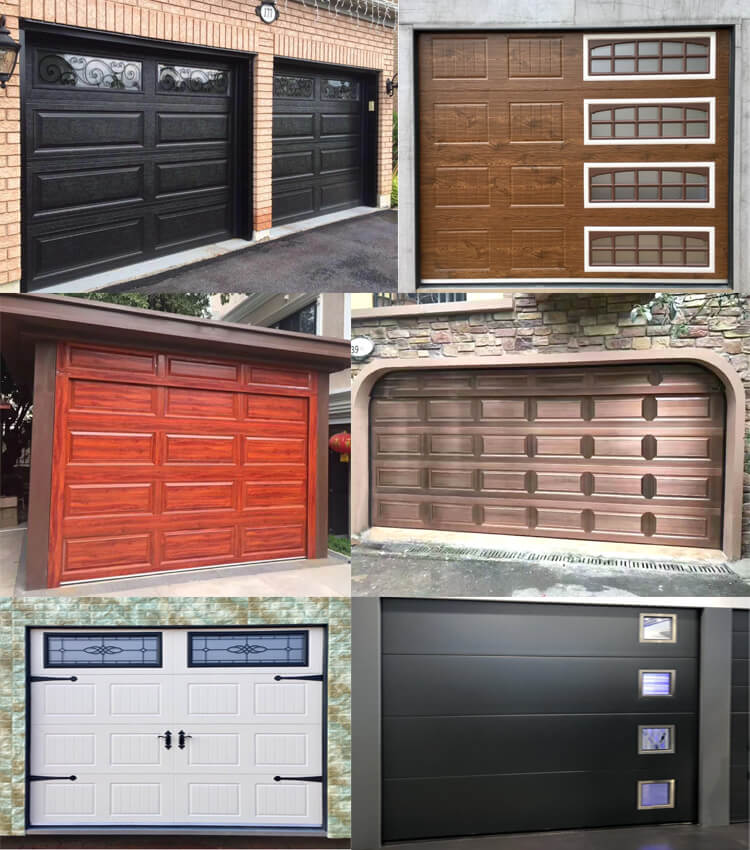 automatic aluminium garage doors