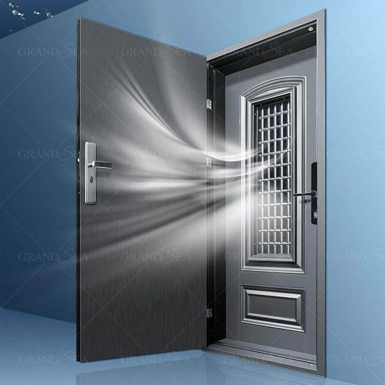steel security door
