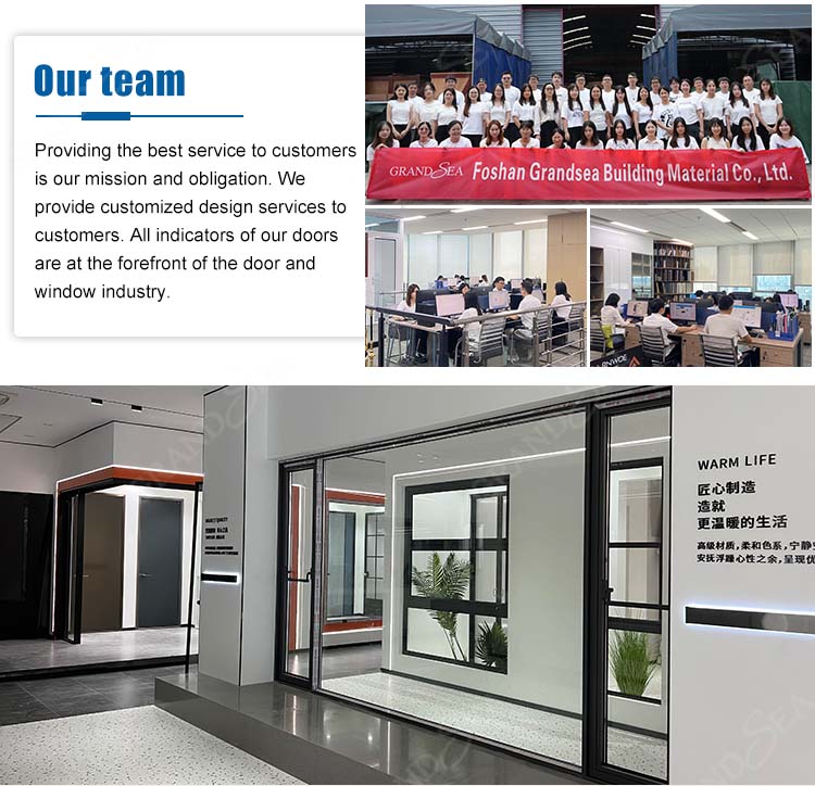 modern pivot front door