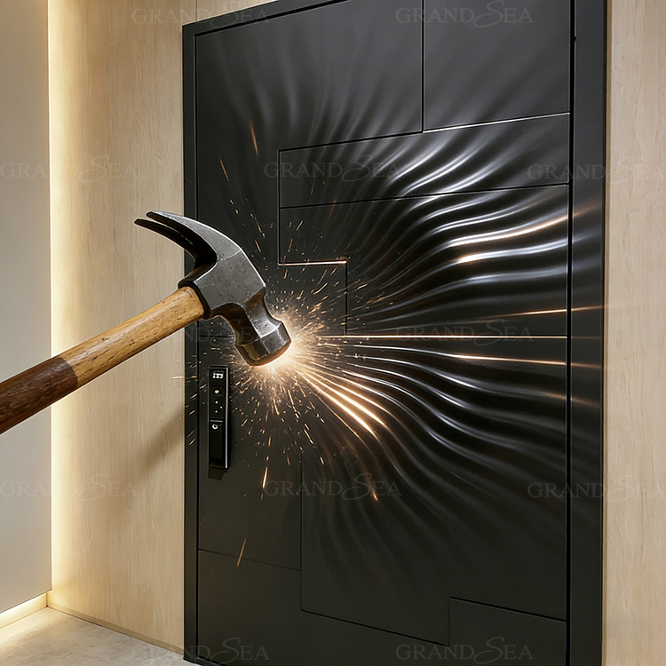 aluminum Security Pivot Door