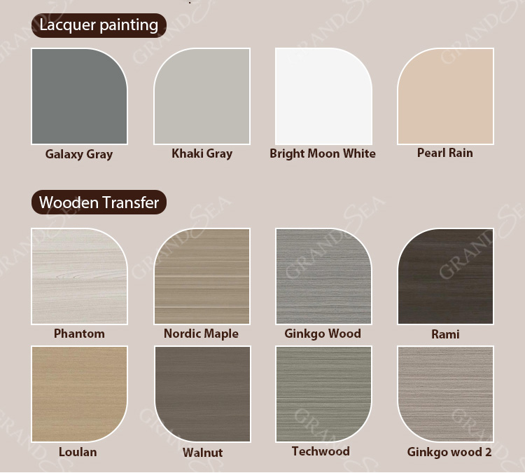 interior aluminum wooden door