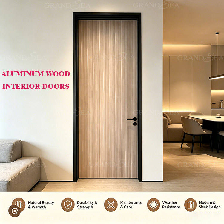 minimalist flush door for home
