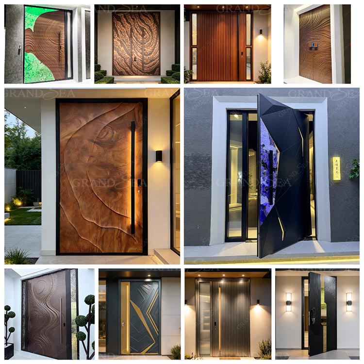 minimalist style front door