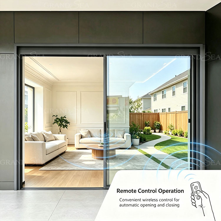 aluminium smart sliding glass door aluminium smart sliding glass door