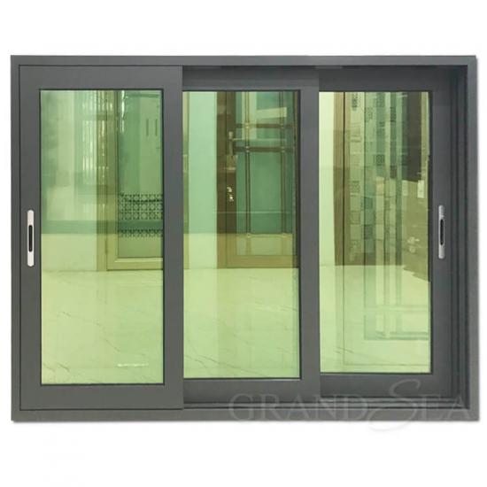 Design de janela deslizante de alumínio