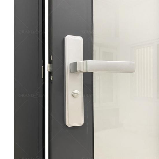 aluminum hinged door,aluminum bathroom entry doors