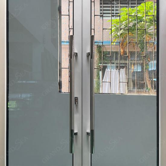 aluminum swing door