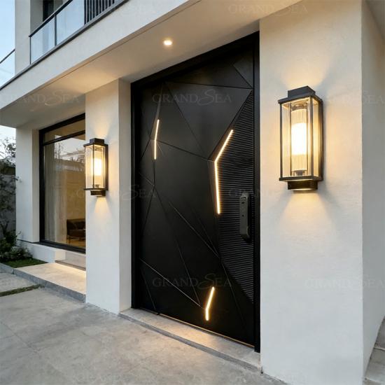 aluminium external pivot door