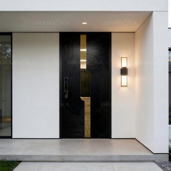 porta de entrada de segurança de luxo