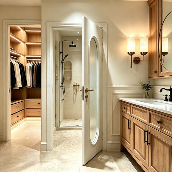 modern white wooden interior doors