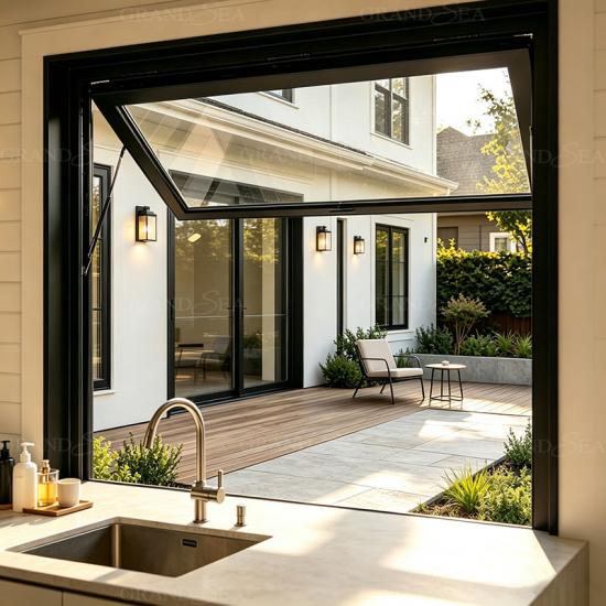 aluminum frame awning window