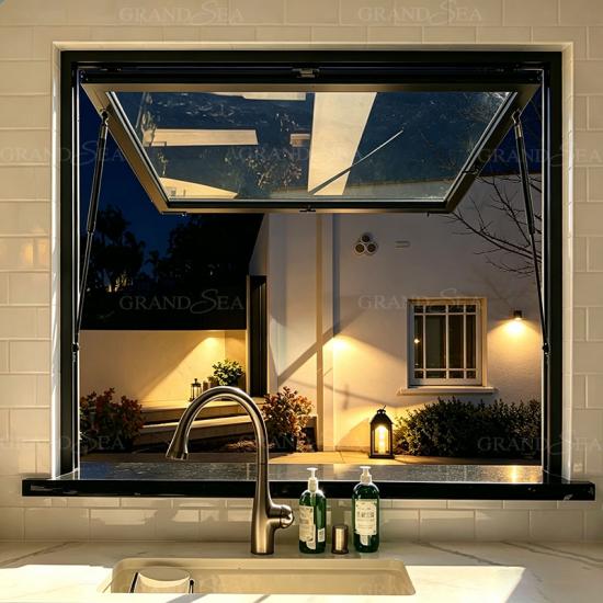 aluminum frame awning window