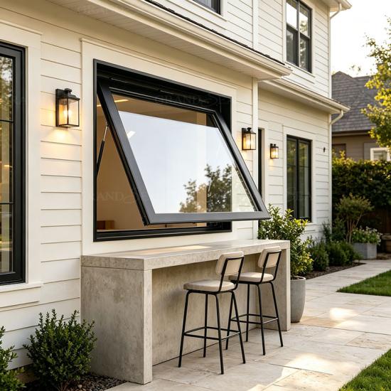 aluminum frame awning window