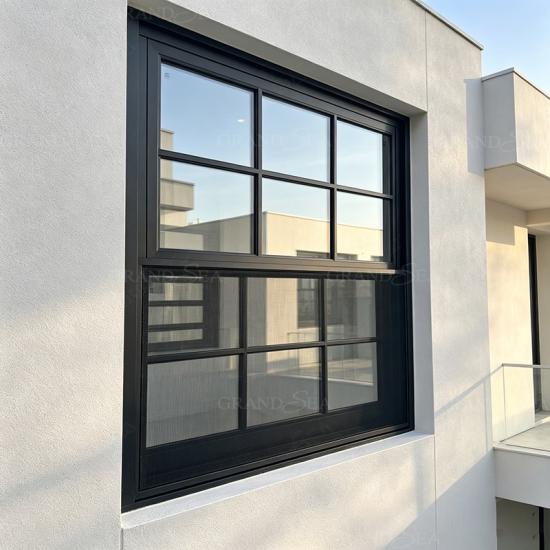 aluminum double hung window
