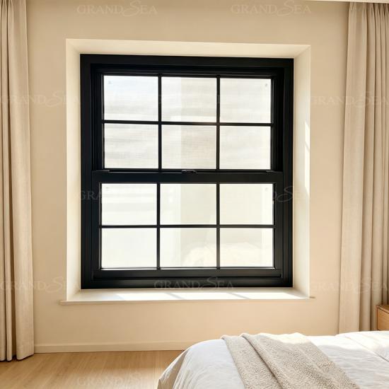 aluminum double hung window