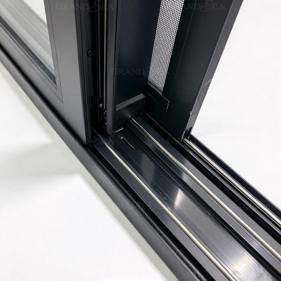 sliding door with security screen