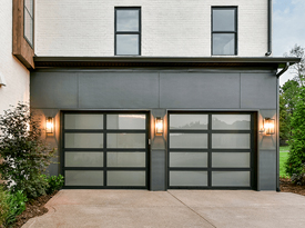 Composição e visão geral da porta da garagem